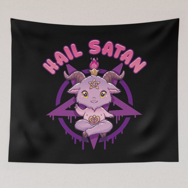 Item preview, Kawaii Baphomet Baby ~ Hail Satan designed and sold by BLADE57HRC.