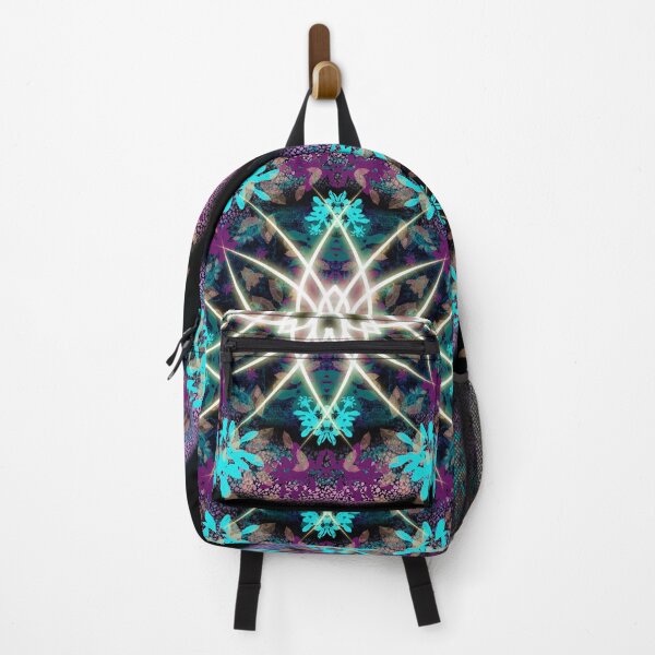 Item preview, Neon Mandala Flower Abstract designed and sold by Chatchot.