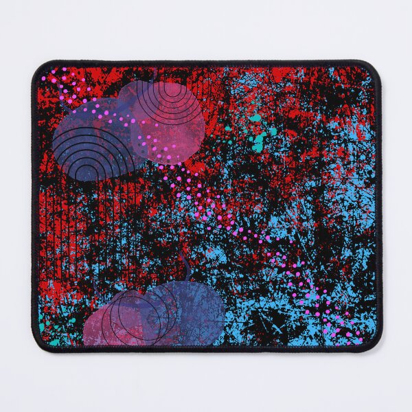 Item preview, Grunge Texture Abstract Art - Colorful Maximalism Color Splash designed and sold by humnoo.