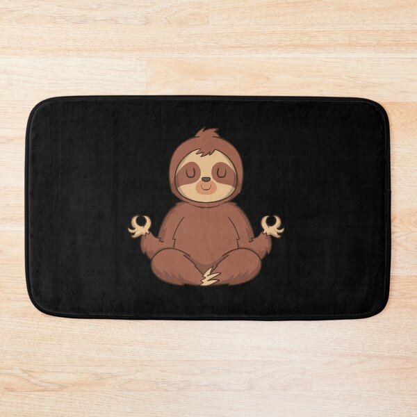 Item preview, Meditating Sloth161 designed and sold by KilkennyCatArt.