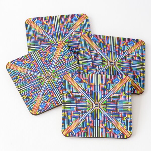 Item preview, Kaleidoscope, Abstract geometric shapes designed and sold by artdragongift 15.