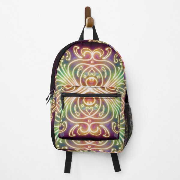 Item preview, Neon Mandala Flower Abstract designed and sold by Chatchot.
