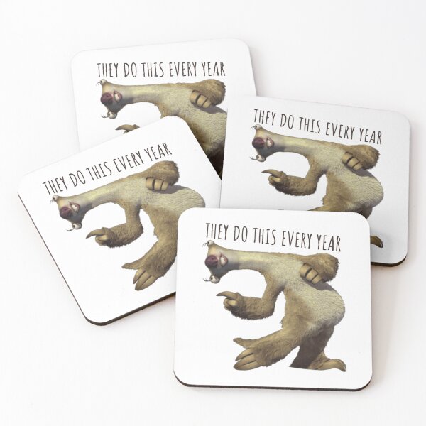 Item preview, Sid They Do This Every Year Sloth They Do This Every Year20 designed and sold by KilkennyCatArt.