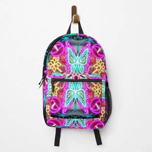 Item preview, Neon Mandala Flower Abstract designed and sold by Chatchot.