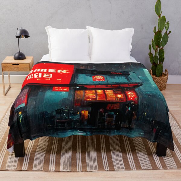 Item preview, Rainy Ramen Shop designed and sold by ArkMinted.