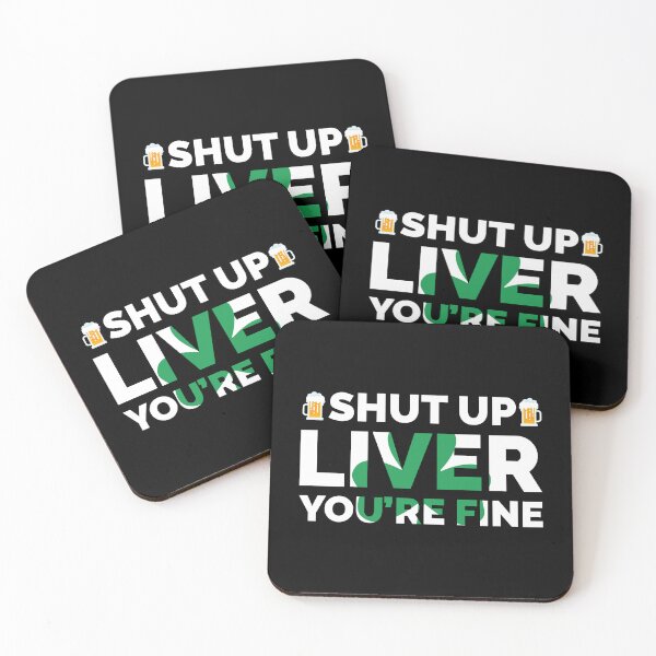 Item preview, Shut up liver Redbubble designed and sold by Redwan   Sarker  ⭐⭐⭐⭐⭐.