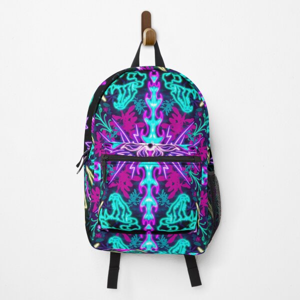 Item preview, Neon Mandala Flower Abstract designed and sold by Chatchot.