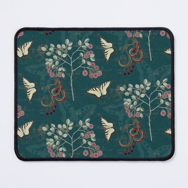 Item preview, Vintage Botanical Emerald Green designed and sold by AntiqueImages.