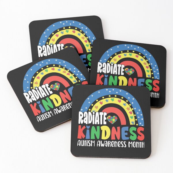 Item preview, Autism Awareness special ed teacher radiate kindness rainbow designed and sold by M7MED12.