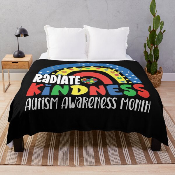 Item preview, Autism Awareness special ed teacher radiate kindness rainbow designed and sold by M7MED12.