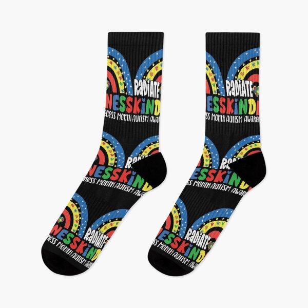 Item preview, Autism Awareness special ed teacher radiate kindness rainbow designed and sold by M7MED12.