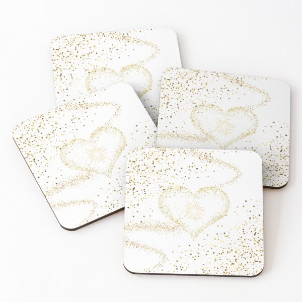 Item preview, golden stars heart designed and sold by GorLorLar.