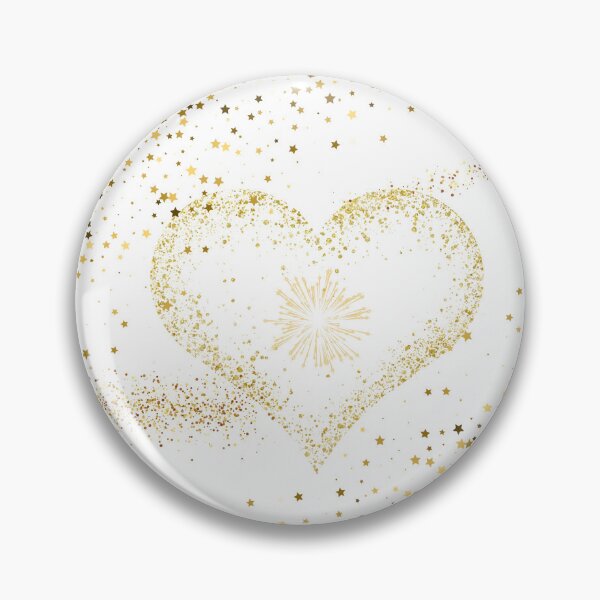 Item preview, golden stars heart designed and sold by GorLorLar.
