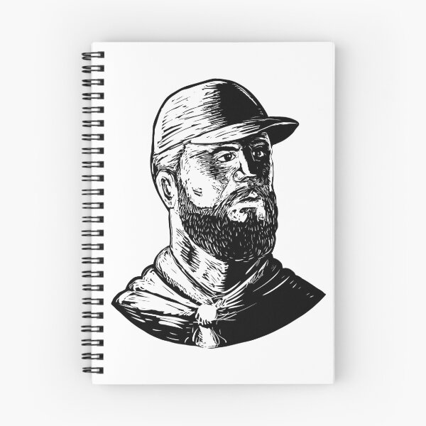 Item preview, Bearded Chef Scratchboard  designed and sold by patrimonio.