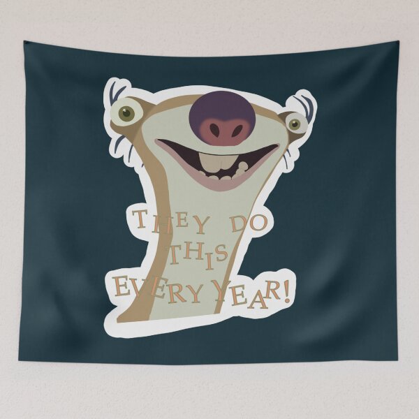 Item preview, Sid the Sloth34 designed and sold by KilkennyCatArt.