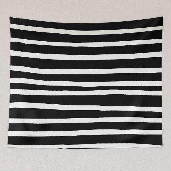 Item preview, Balck and White Abstract Mudcloth Lines Pattern  designed and sold by zedonee.