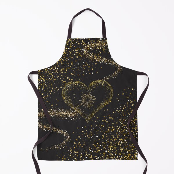 Item preview, golden stars heart designed and sold by GorLorLar.