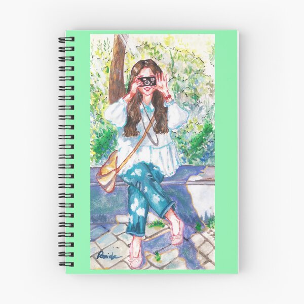 Item preview, Summer Vibes (Mixed Media Illustration) designed and sold by RoseConfection Art.
