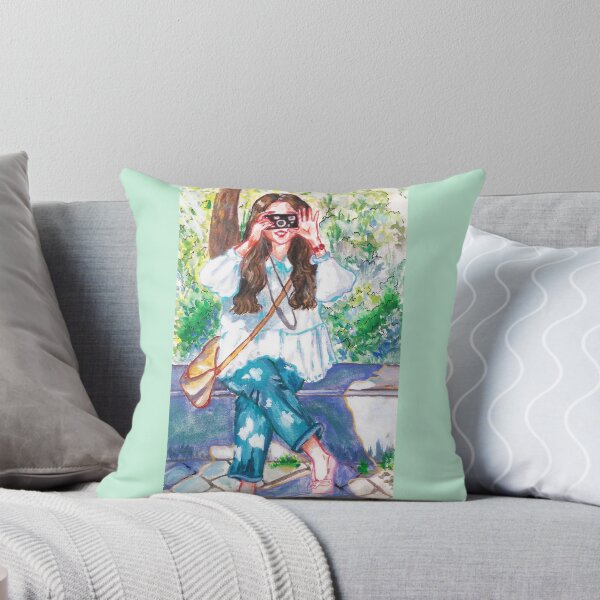 Item preview, Summer Vibes (Mixed Media Illustration) designed and sold by RoseConfection Art.