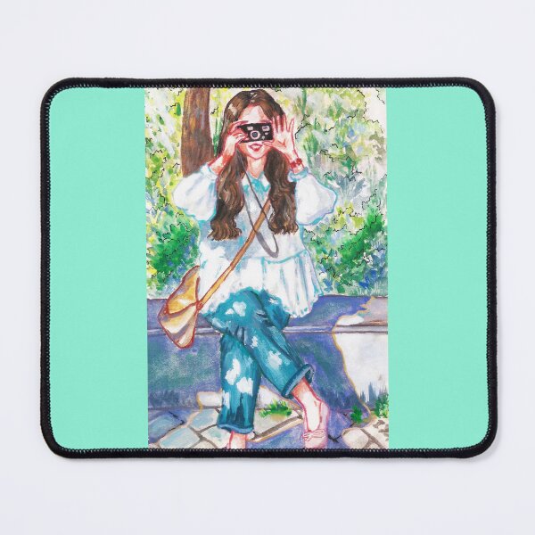 Item preview, Summer Vibes (Mixed Media Illustration) designed and sold by RoseConfection Art.