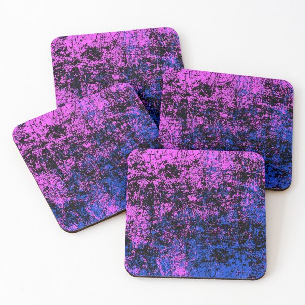 Item preview, Pink and Blue Grunge Texture Color Pop designed and sold by humnoo.