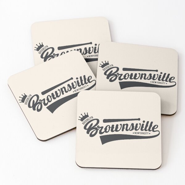 Item preview, Brownsville New York Brooklyn - Brownsville Brooklyn Lettering - Vintage Brownsville Logo designed and sold by Boogosh.