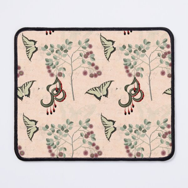 Item preview, Butterfly Botanical Antique Pink designed and sold by AntiqueImages.