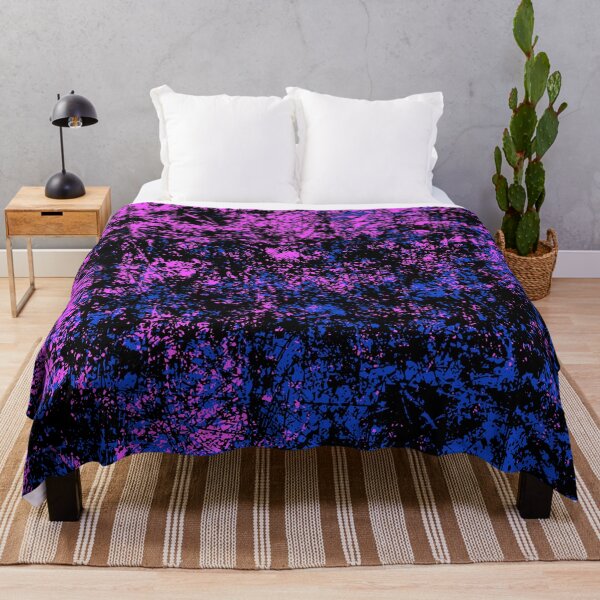 Item preview, Pink and Blue Grunge Texture Color Pop designed and sold by humnoo.