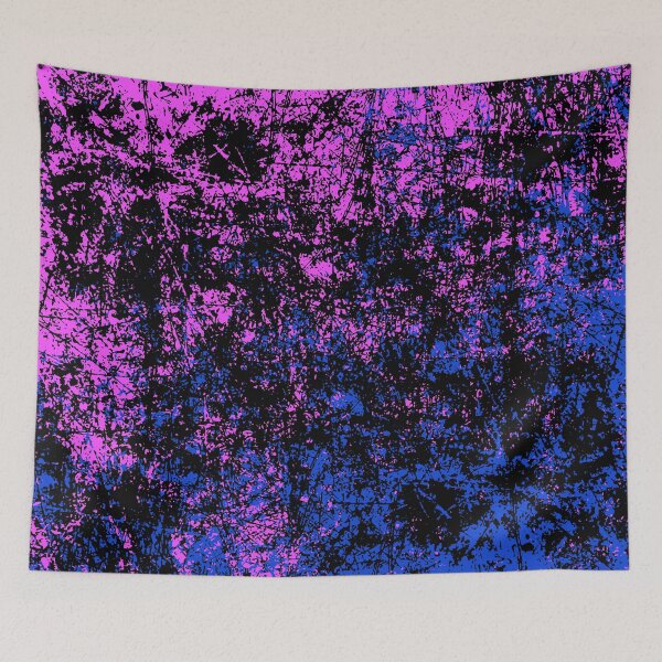 Item preview, Pink and Blue Grunge Texture Color Pop designed and sold by humnoo.