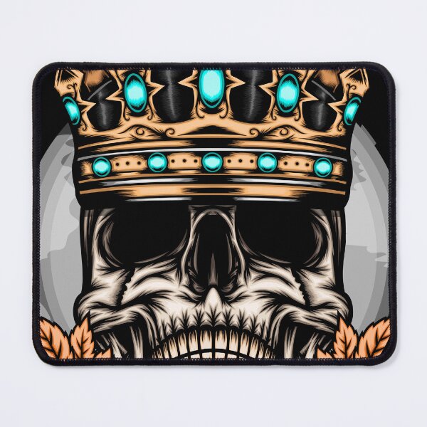 Item preview, Awesome king skull illustration designed and sold by WODEXZ.
