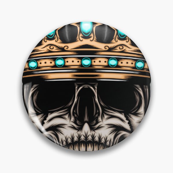 Item preview, Awesome king skull illustration designed and sold by WODEXZ.