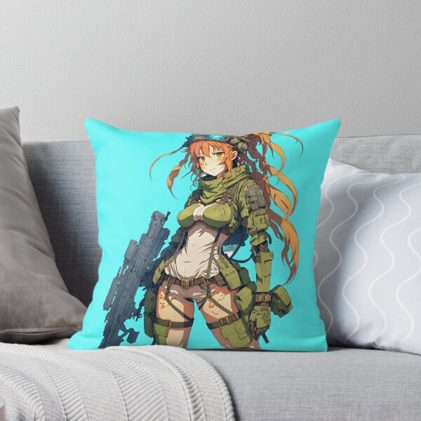 Item preview, Yukuzi-military Anime / Manga Girl designed and sold by EnjoyDigitalArt.
