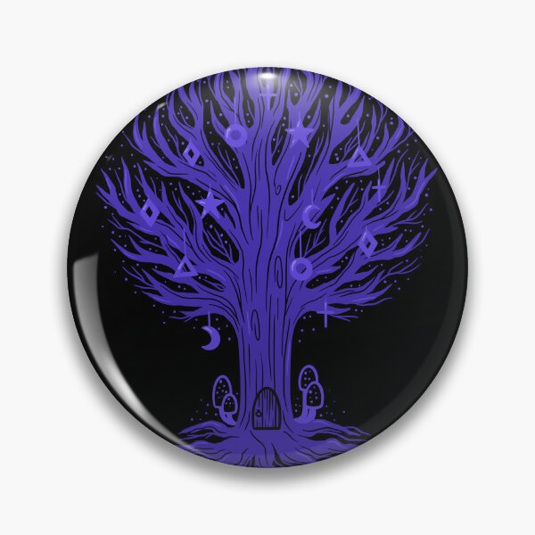 Item preview, Magical Purple Tree designed and sold by NadyaOrangeKiss.