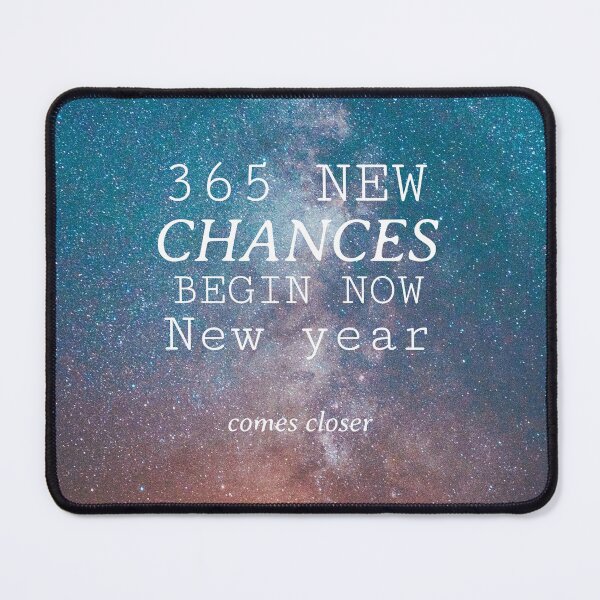 Item preview, 365 New Chances Begin Now. New Year Quotes designed and sold by EmmaBazz.