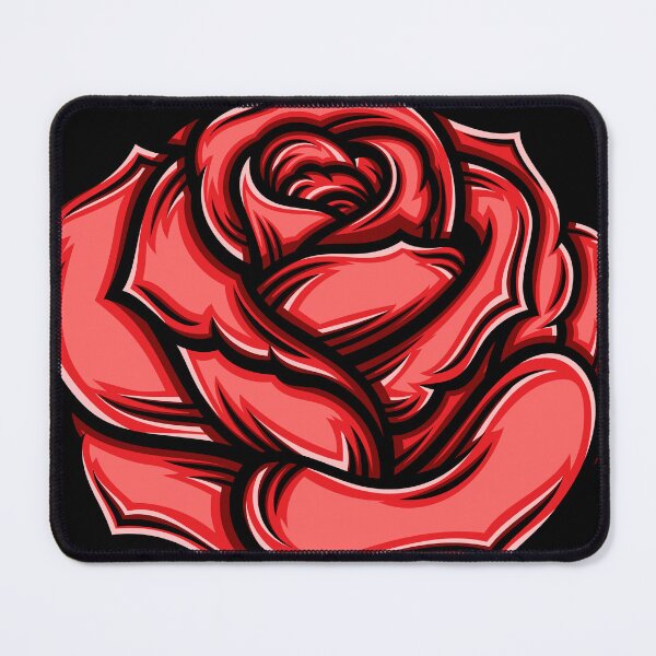 Item preview, Red rose illustration designed and sold by WODEXZ.