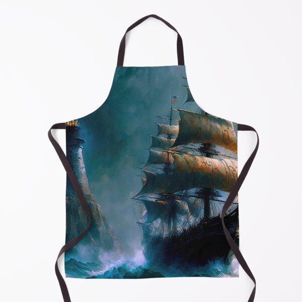 Item preview, An Ancient Galleon in a stormy sea designed and sold by AM FineArtPrints.