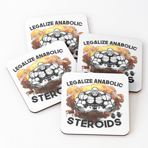 Item preview, Legalize Anabolic Steroids Funny Gym Bodybuilding Design designed and sold by Princeps-.