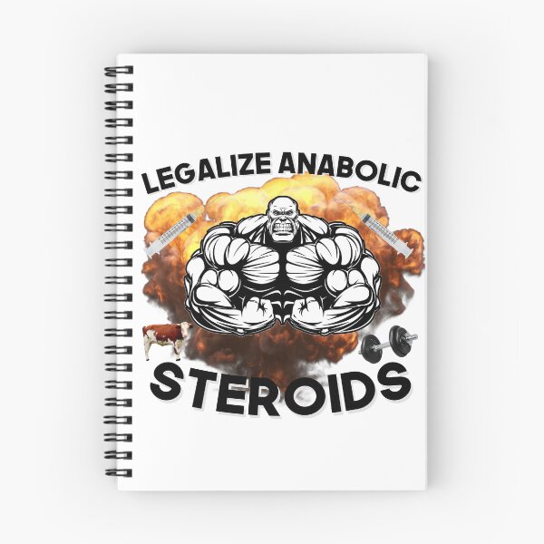Item preview, Legalize Anabolic Steroids Funny Gym Bodybuilding Design designed and sold by Princeps-.