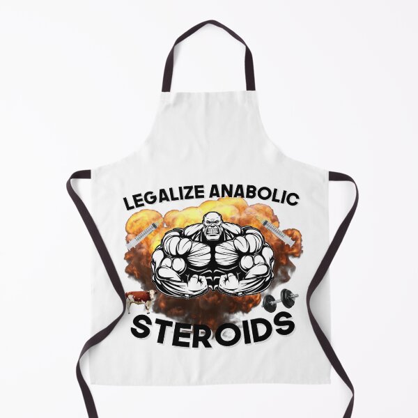 Item preview, Legalize Anabolic Steroids Funny Gym Bodybuilding Design designed and sold by Princeps-.