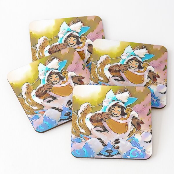 Item preview, Xmas Snowfight Nunu&Willump designed and sold by LeagueMarket.