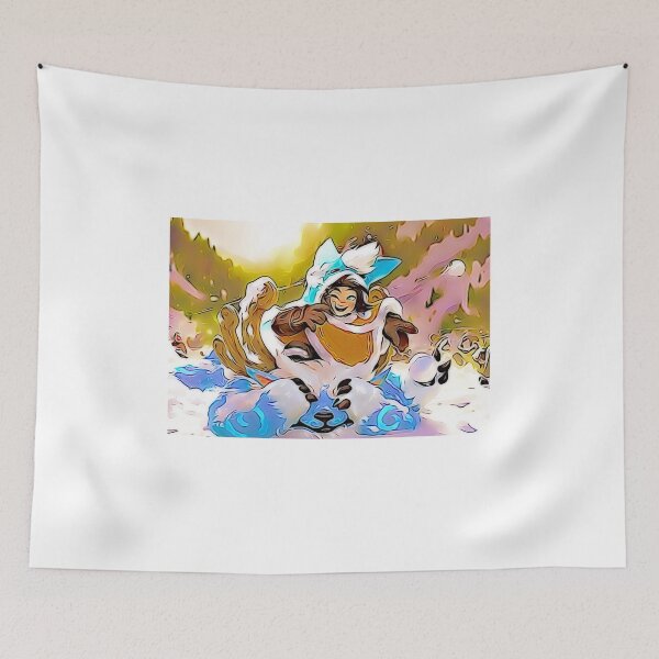 Item preview, Xmas Snowfight Nunu&Willump designed and sold by LeagueMarket.