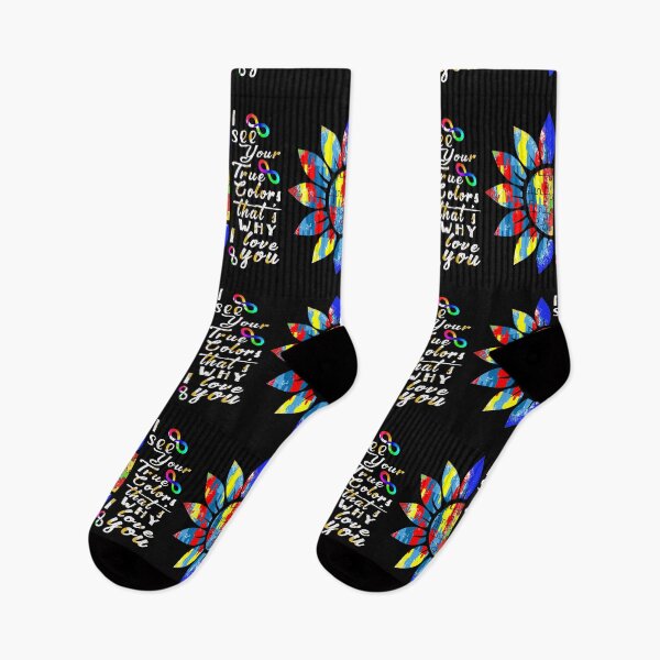 Item preview, I See Your True Color Infinity Rainbow Neurodiversity Autism designed and sold by M7MED12.