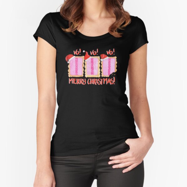 Iced VoVo - VO VO VO! Merry Christmas! Fitted Scoop T-Shirt