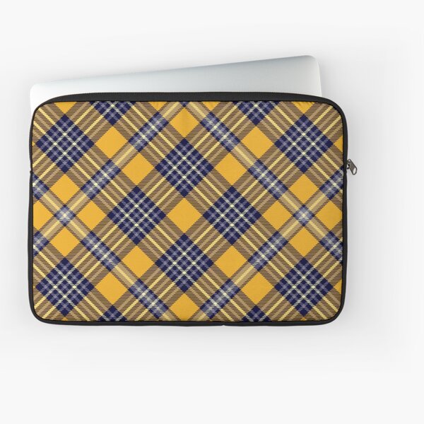 Orange and cornflower Laptop Sleeve