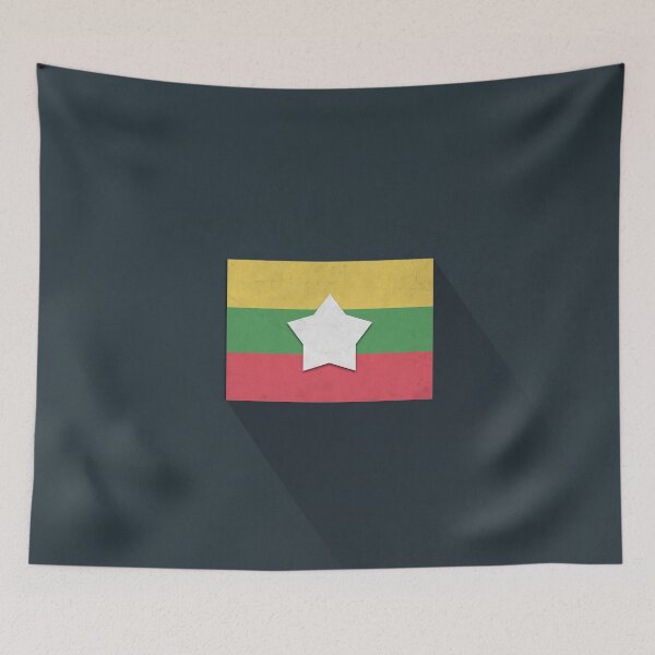 Item preview, Myanmar designed and sold by FlatFlags.