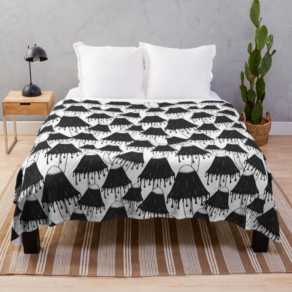 Item preview, Creepy Mushroom Field Pattern designed and sold by CreativeDraws42.