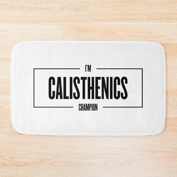 Item preview, Calisthenic Champion Minimalist designed and sold by hybridsthenos.