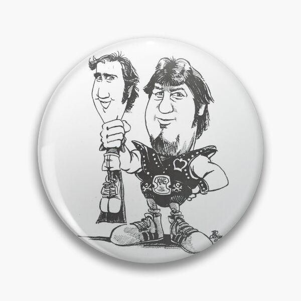 Item preview, Andy Kaufman and the King designed and sold by The Irish Whip.
