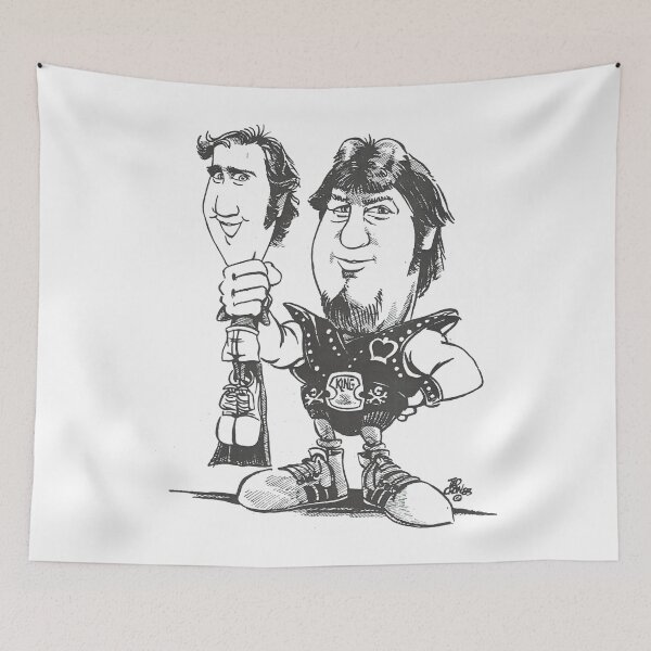 Item preview, Andy Kaufman and the King designed and sold by The Irish Whip.