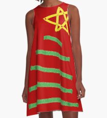 Simple Christmas tree A-Line Dress